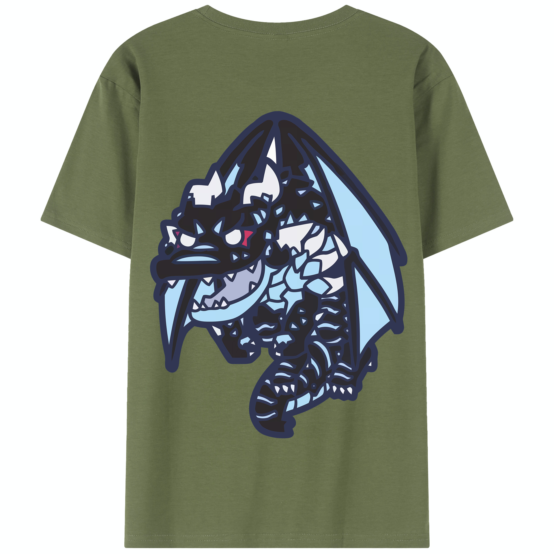 （画像用） 転スラ Regarding Reincarnated to Slime 綿100％半袖Tシャツ（背面プリント）